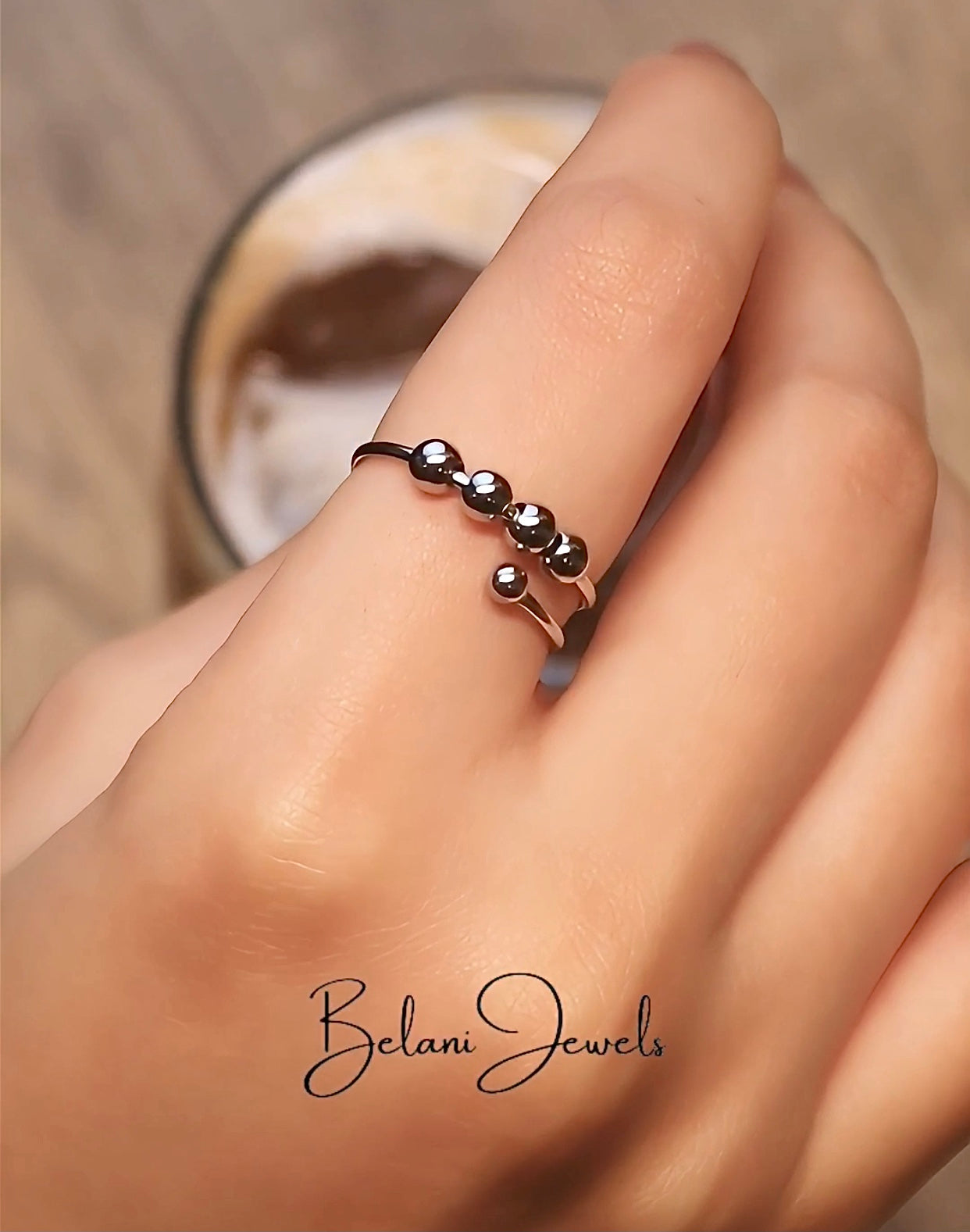 Fidget Beads Ring