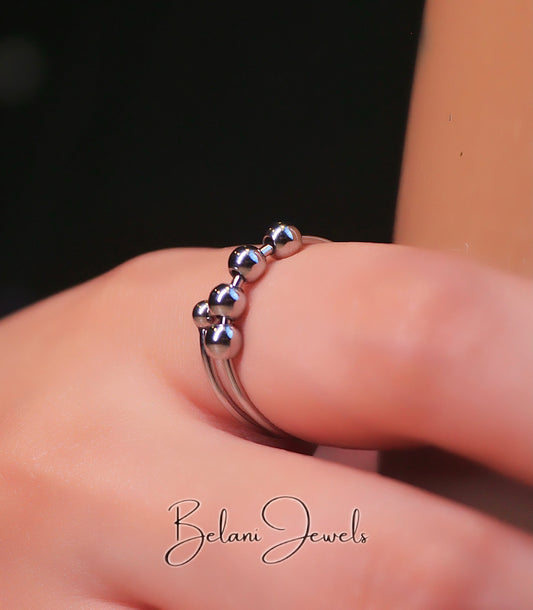 Fidget Beads Ring
